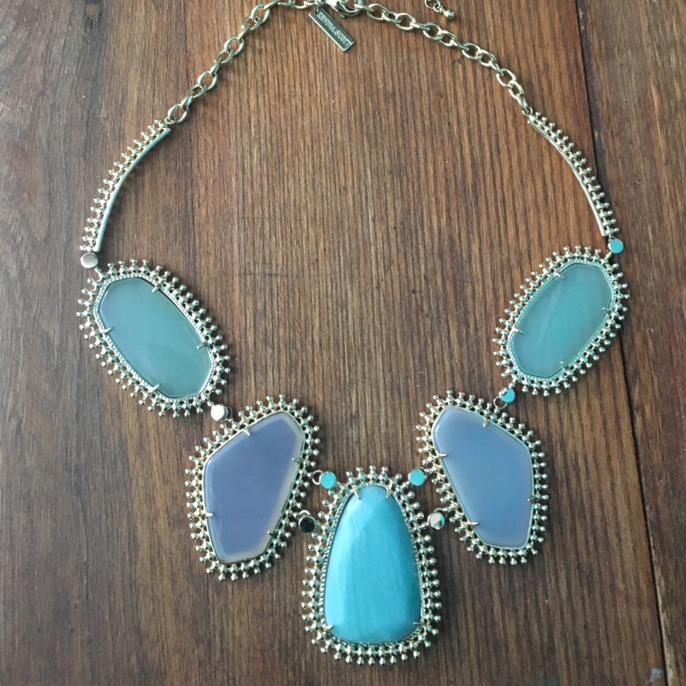 Kendra Scott Multi-stone Bob necklace