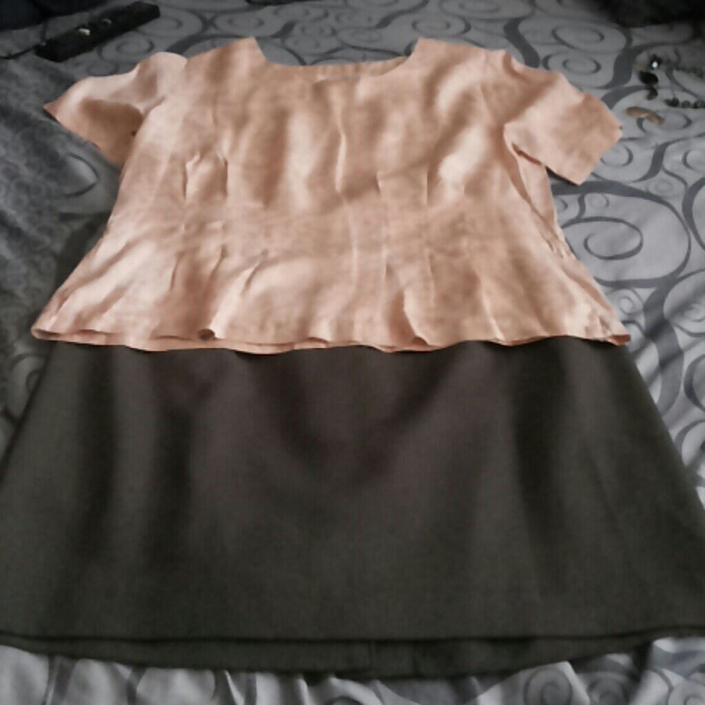 Skirt and blouse