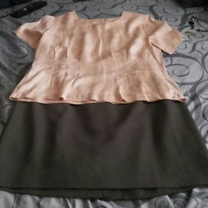 Skirt and blouse