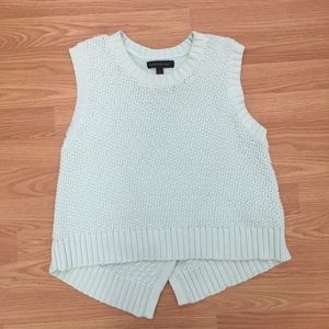 Banana Republic mint green sweater.