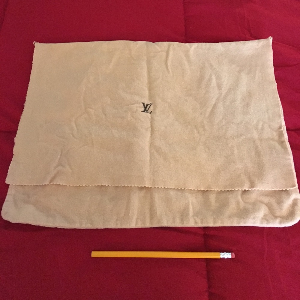 Authentic Louis Vuitton dust bag