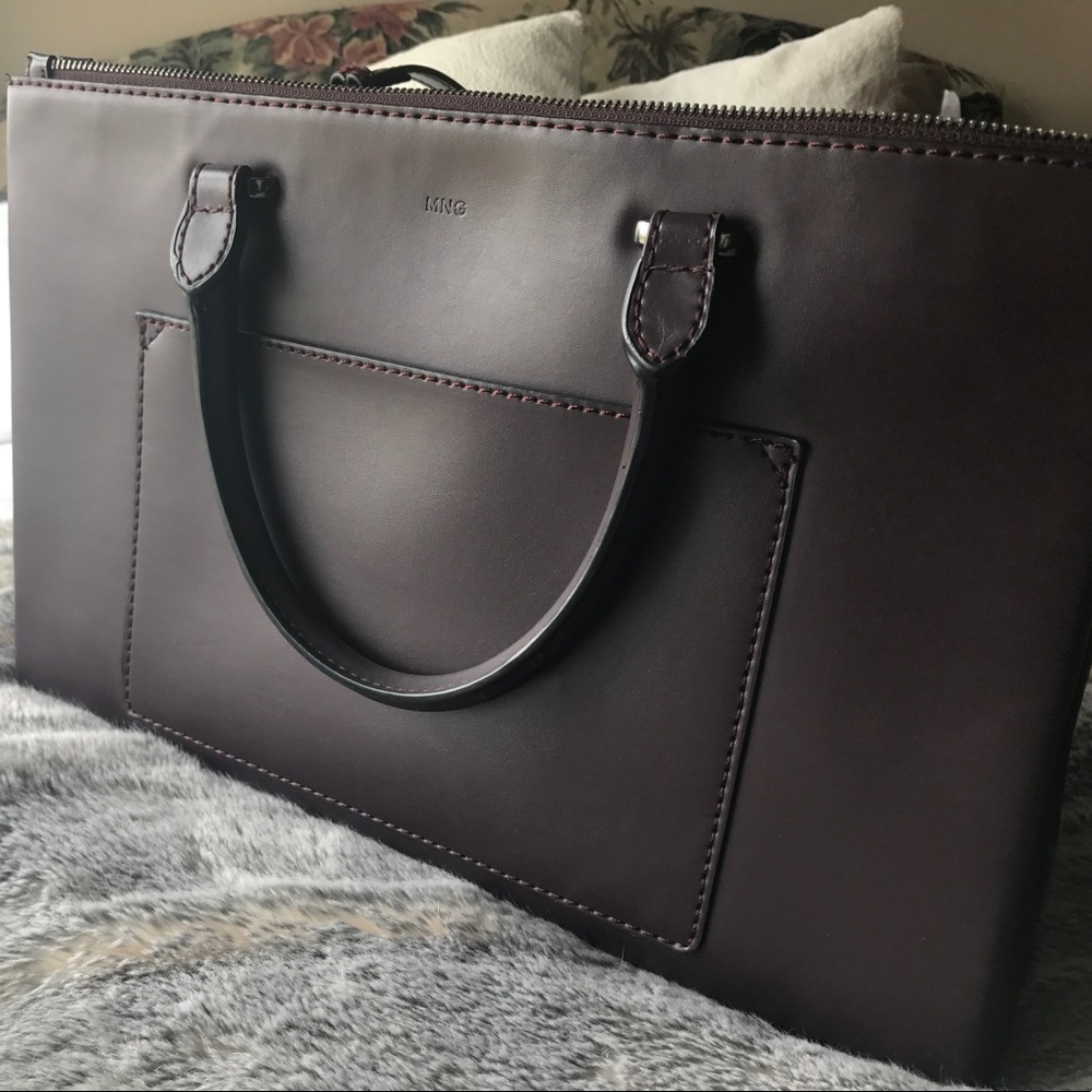 Mango large tote bag