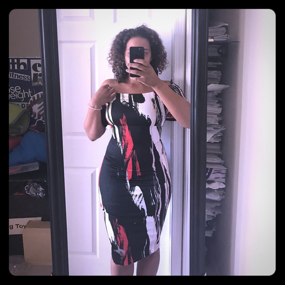 Off shoulder h&m dress