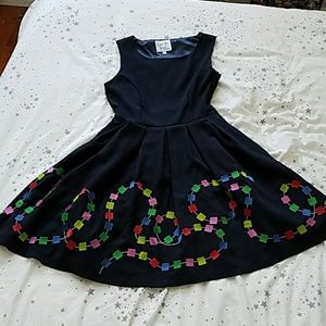 Navy Blue Modcloth Dress