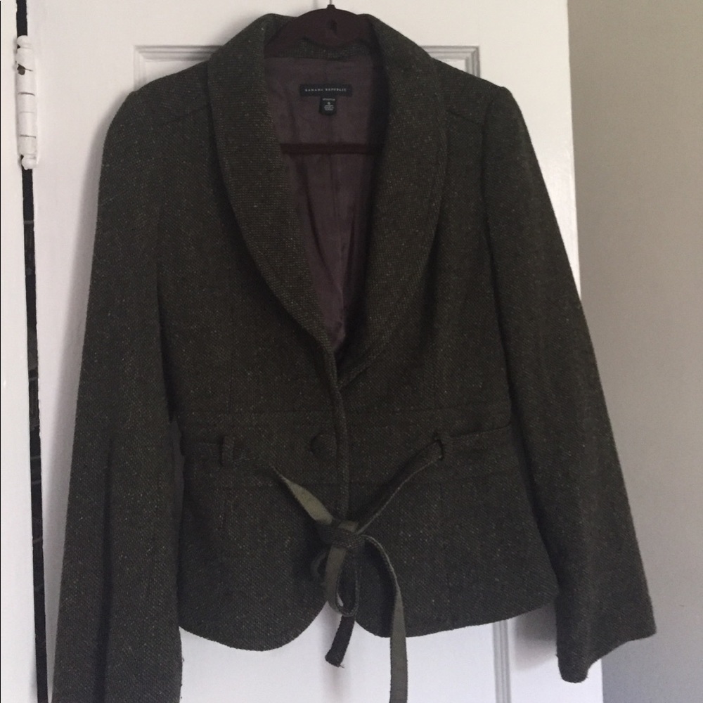 Banana Republic wool blazer size 6.