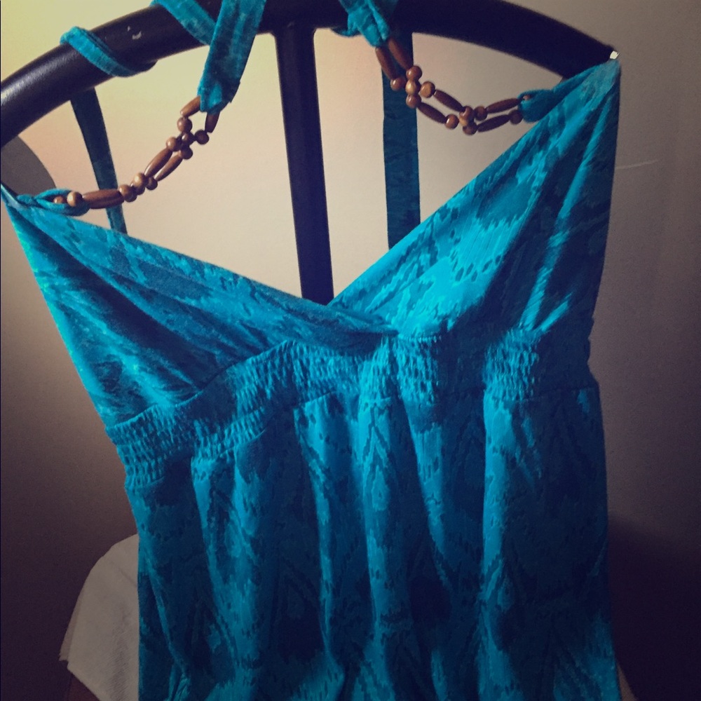 Torrid turquoise halter