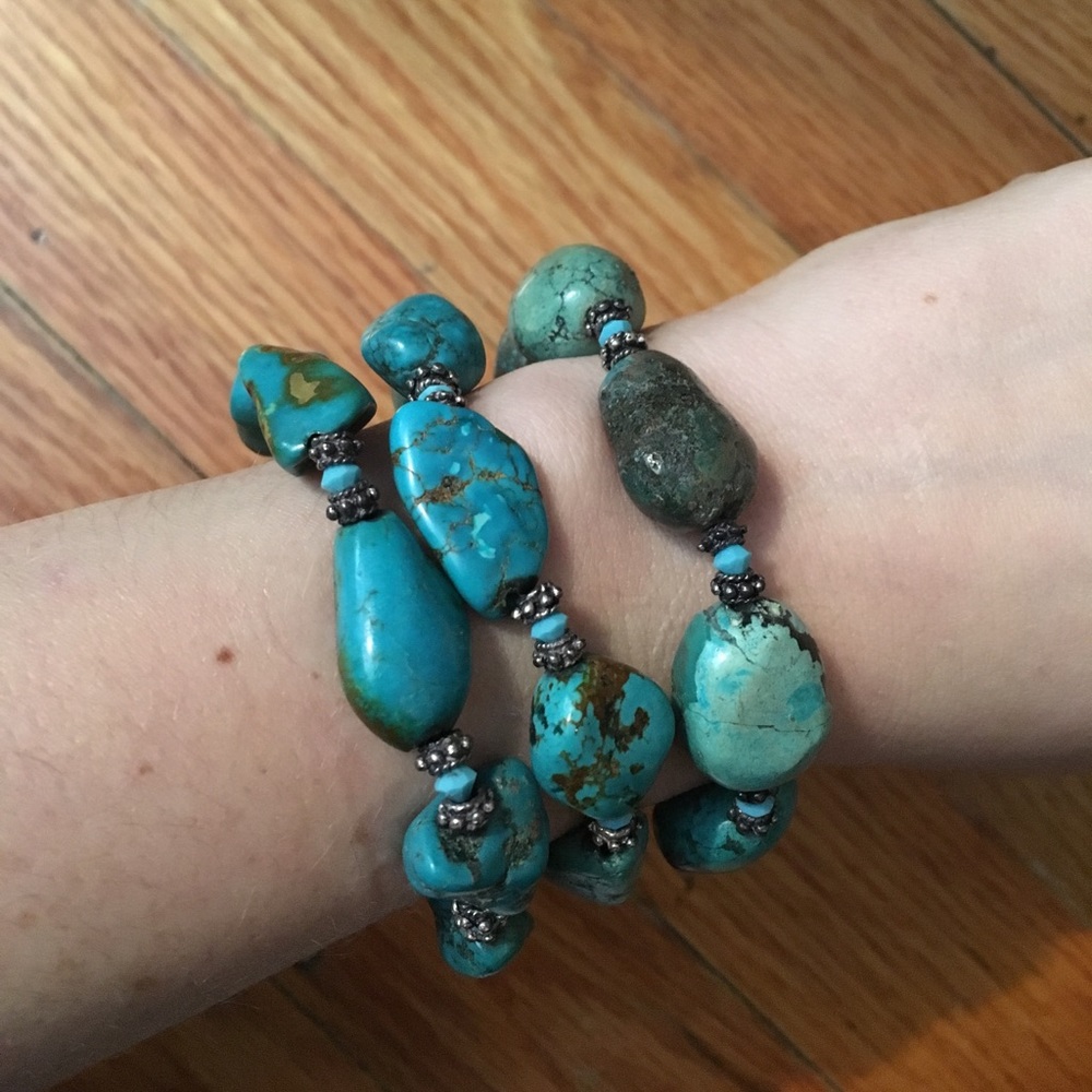 Turquoise bracelets!