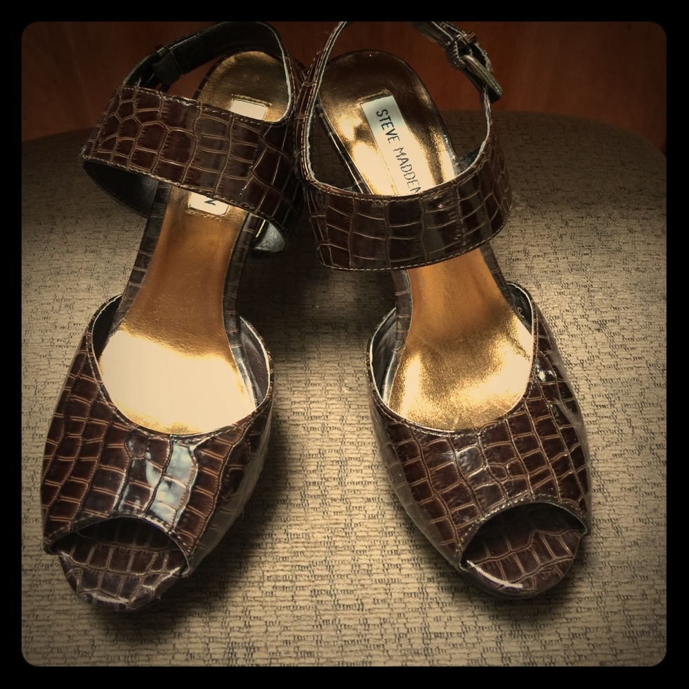 Brown heels