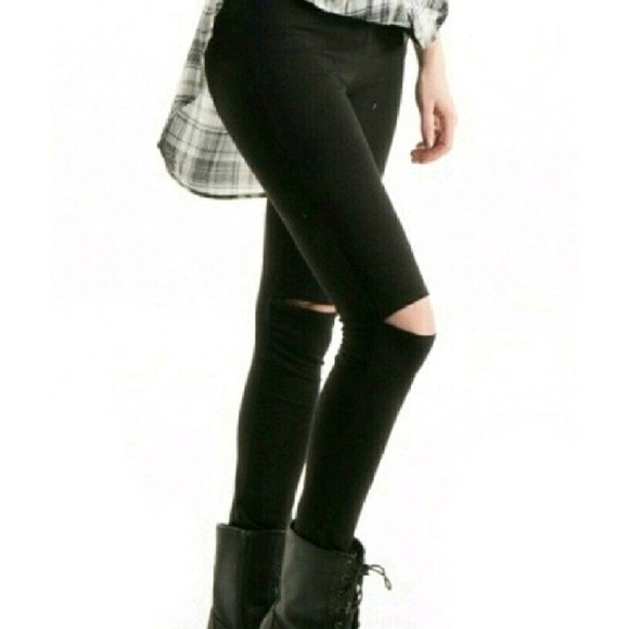 New black leggings under 25 - Picture 2 of 2