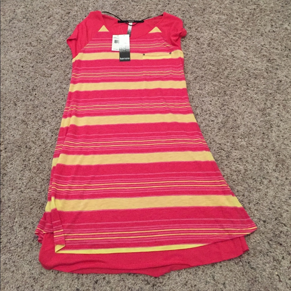 NWT Kensie Striped Dress