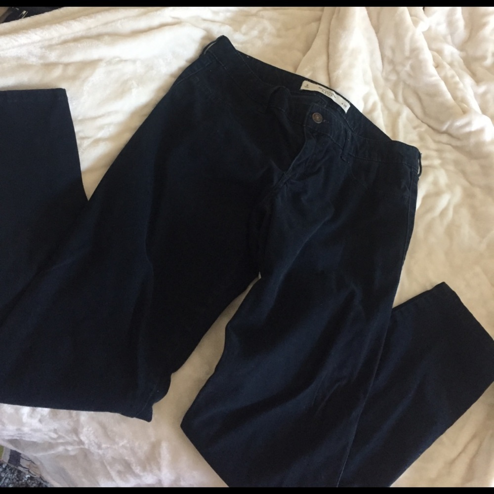 Navy blue super soft jean leggings