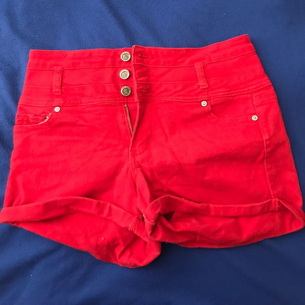 High waist shorts