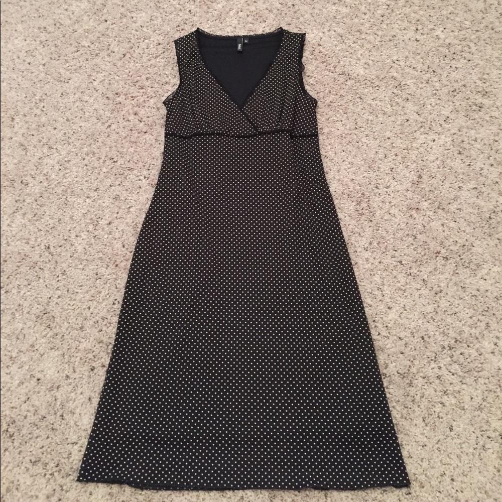 Black and White Polka dot Dress.