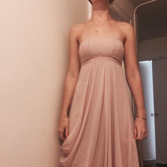 BCBGMaxAzria Dresses & Skirts - BGBG Max Azria Pale pink Prom dress size 4 NEW