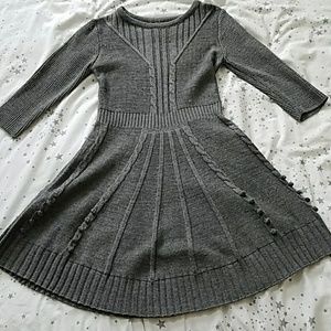 Grey Sweater Dress