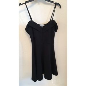 Black Form Fitting Dress