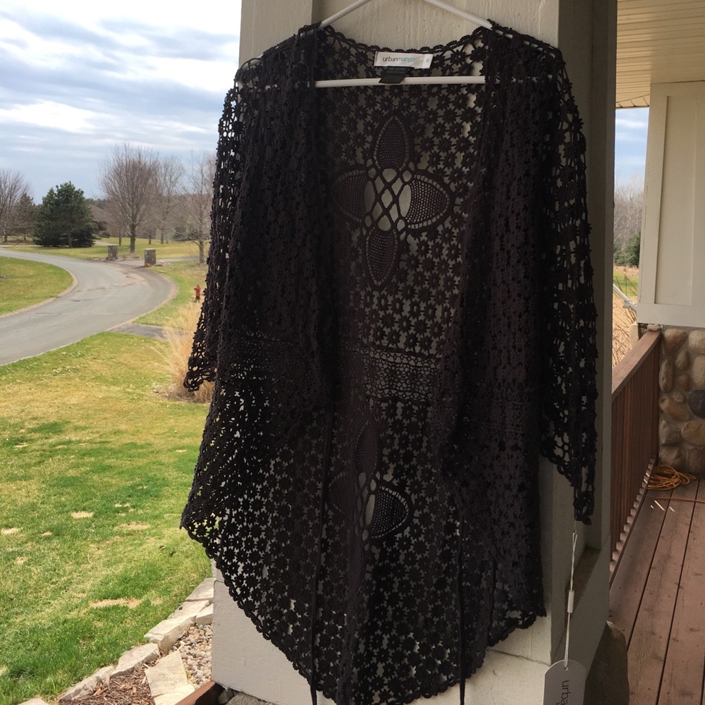 Never worn lace cardigan!