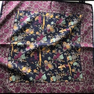 Men's silk pocket scarf