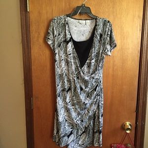 Mock Wrap dress.