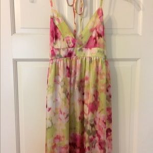 H&M Spring/summer halter Maxi dress. Size 8