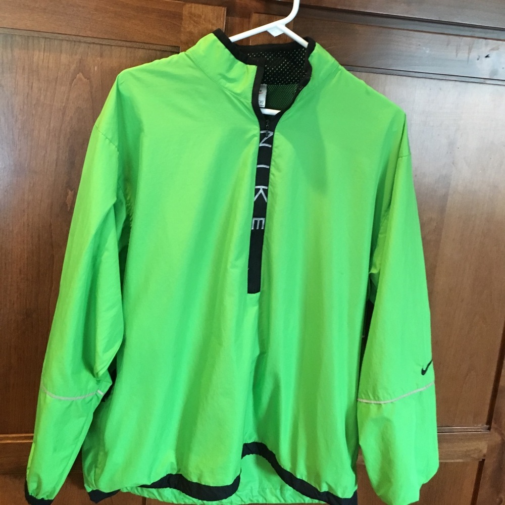 Green Nike jacket