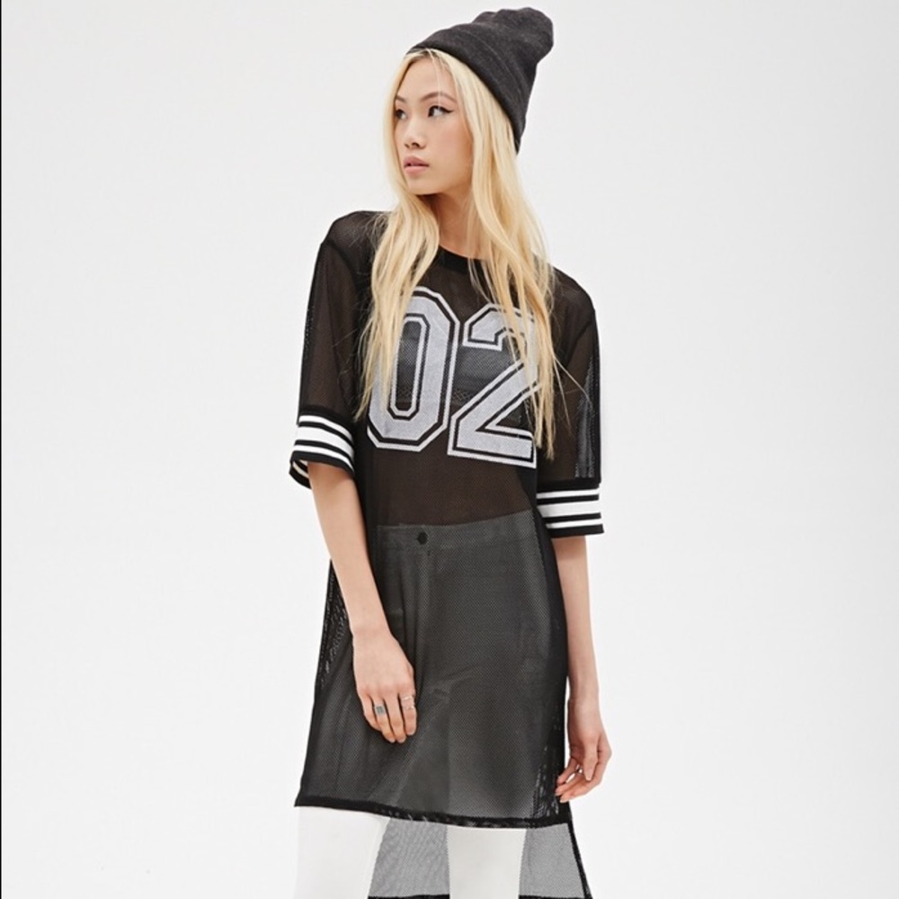 LONGLINE FOOTBALL JERSEY