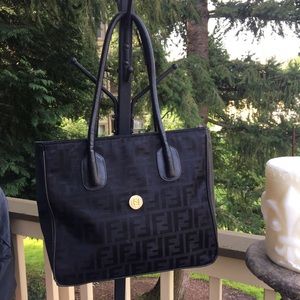 Fabulous Fendi Tote Black