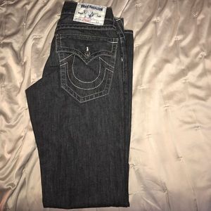 True Religion 30 waist STRAIGHT fit denim jeans