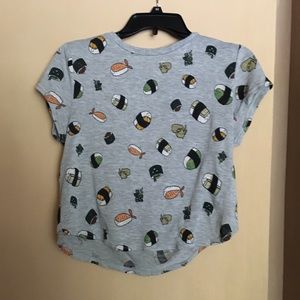 Sushi Printed T-Shirt