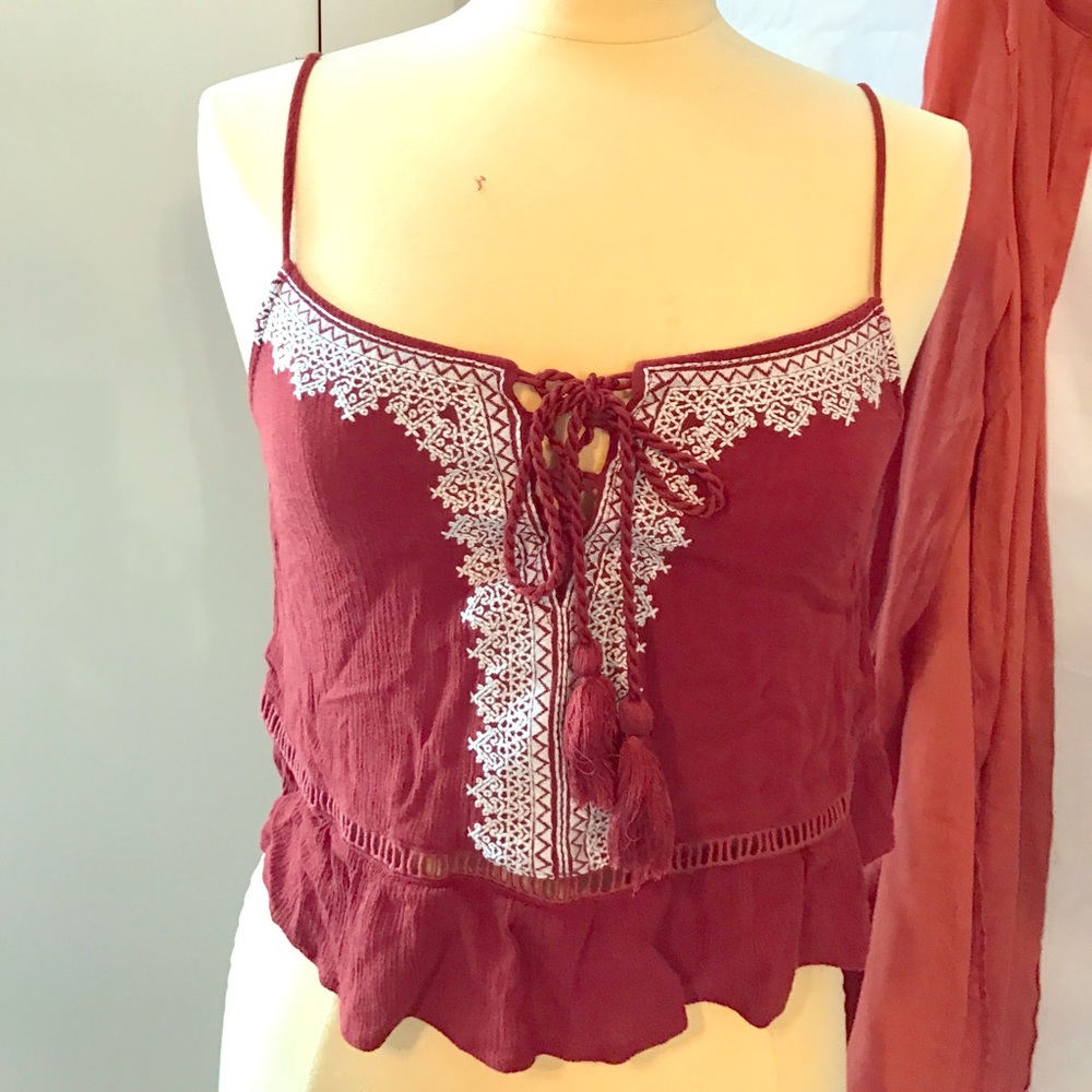 Only the crop top!