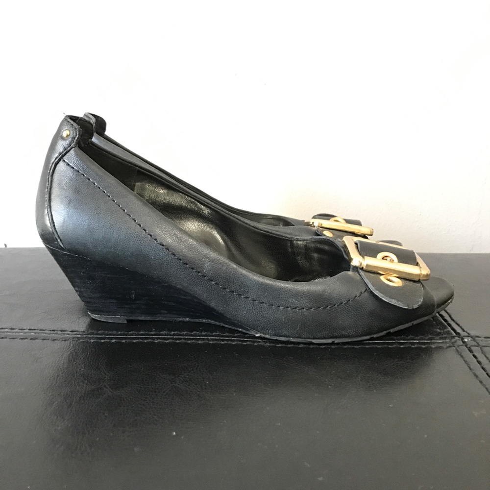 Jessica Simpson Wedge Buckle Heels