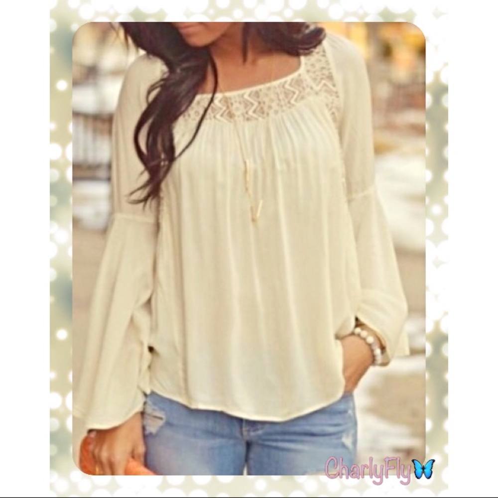 Boho Sheer Top