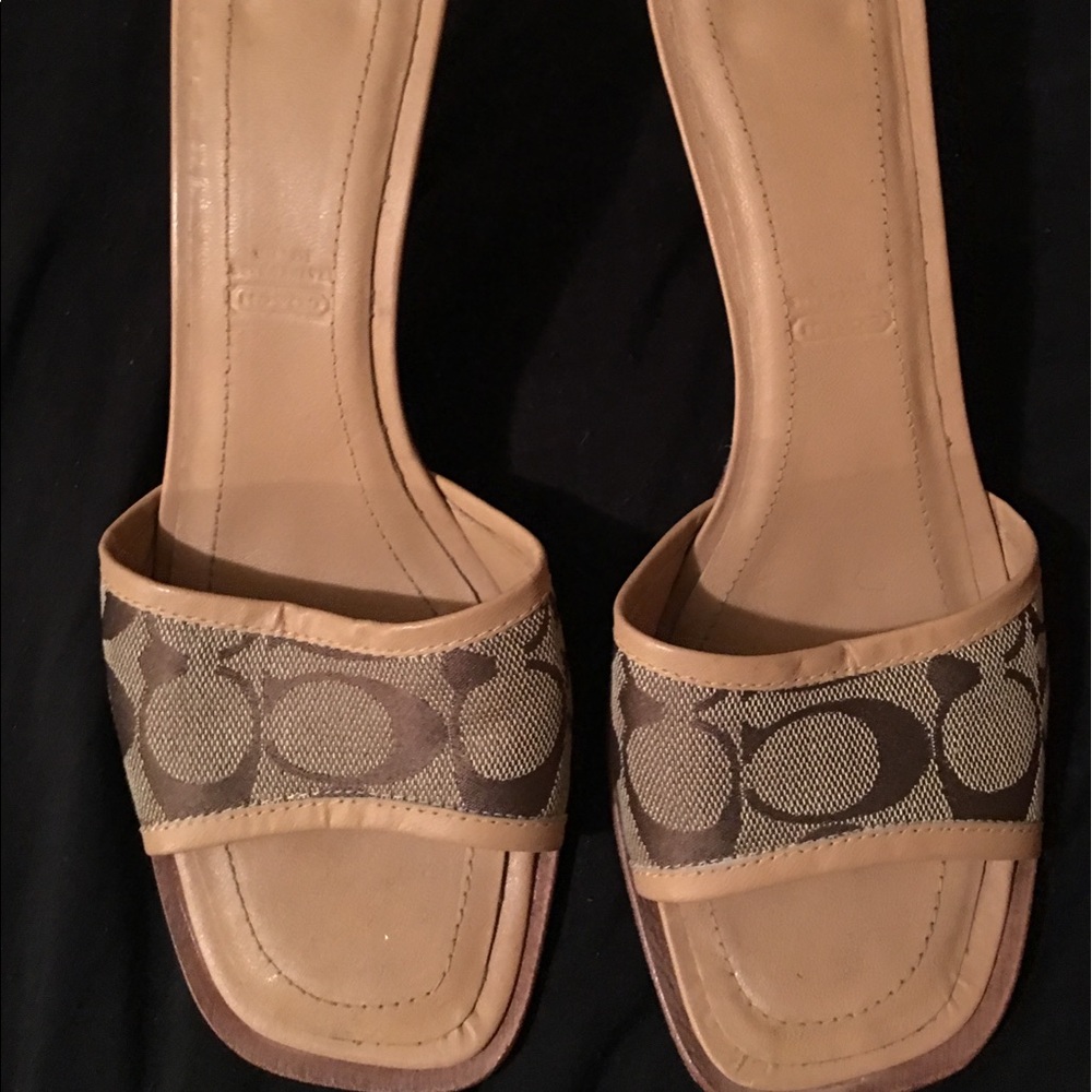 Coach Slide Heels