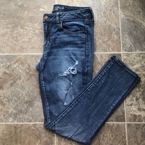 Like new jegging jeans: American Eagle size 14