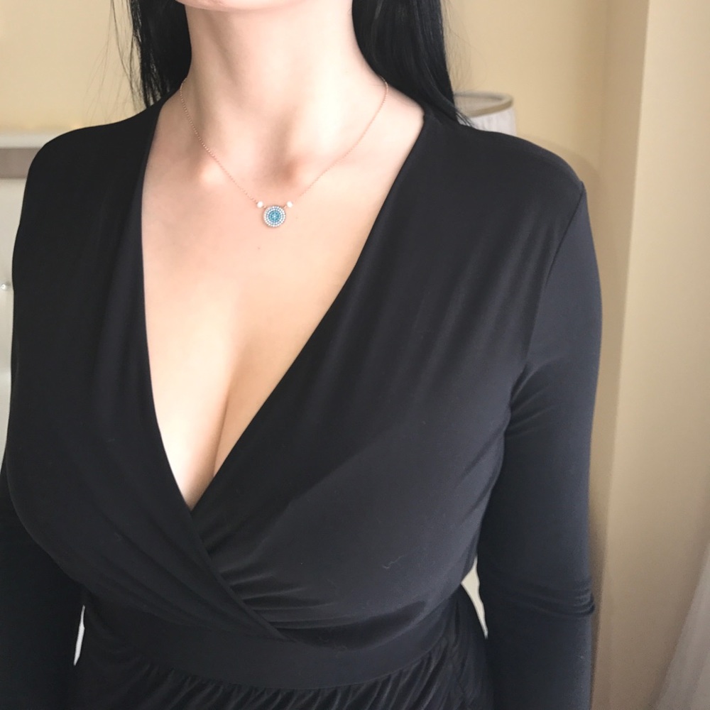Little Black Wrap Dress