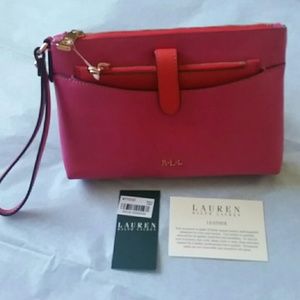 Ralph Lauren Davenport Wristlet
