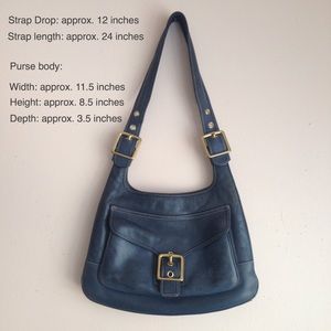 COACH saddle bag - vintage purse