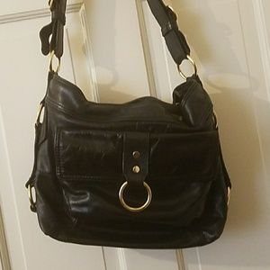 Gently used medium TASCHE leather bag