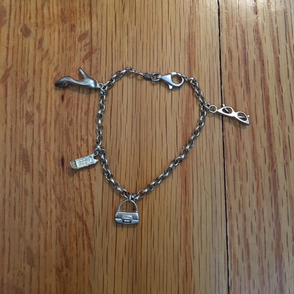 Sterling Silver charm bracelet!