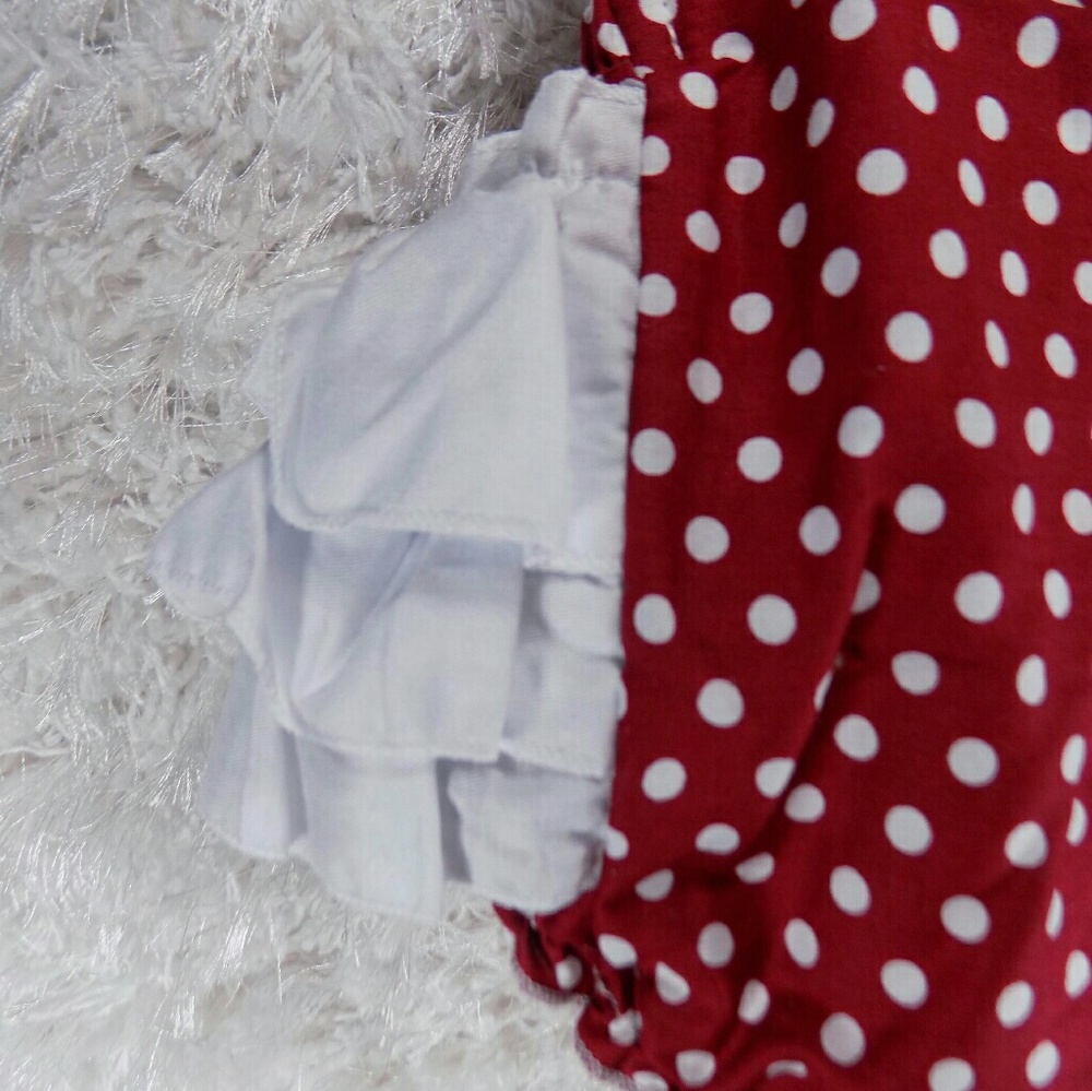 SALE***Maroon polka dots Romper. Kids   :) - Picture 4 of 6
