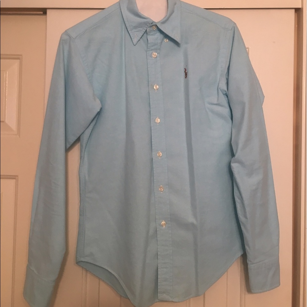 Women's slim fit cotton oxford shirt