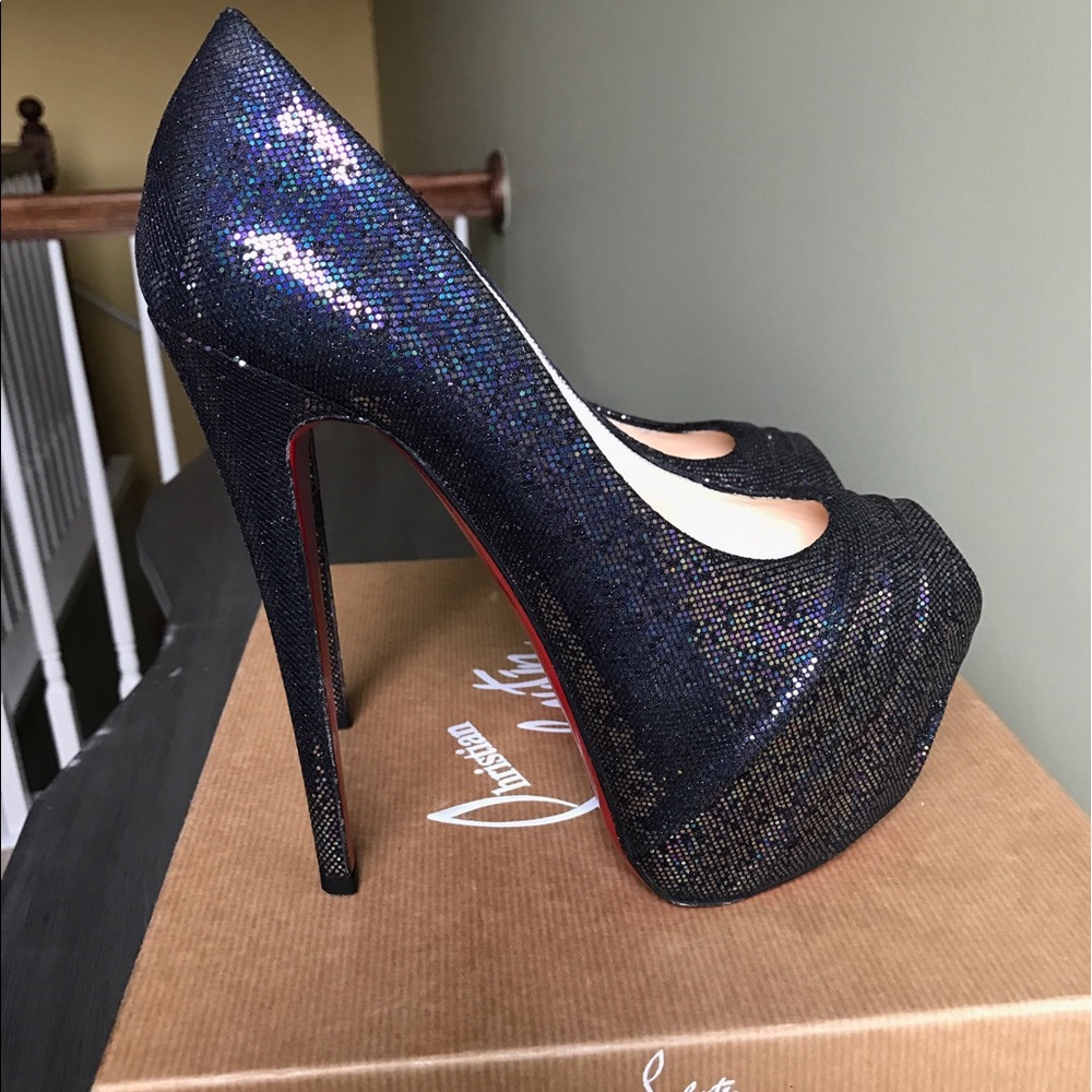 Christian Louboutin Drapesse Spotlight Peeptoe