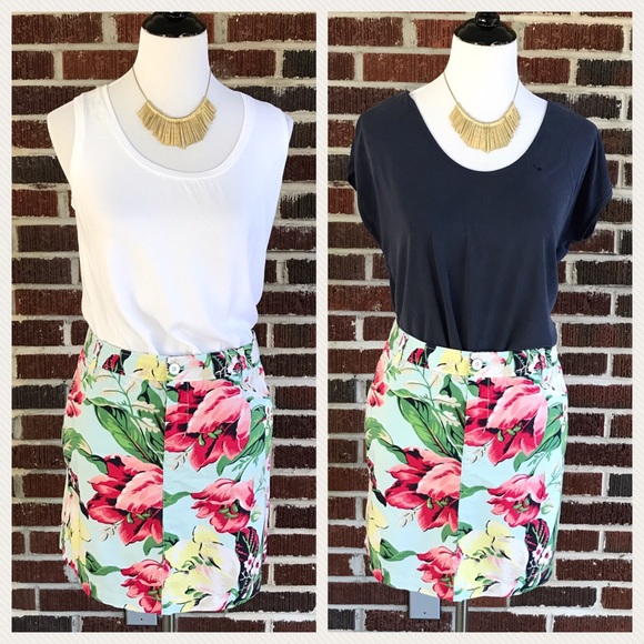 Bass Dresses & Skirts - Bass Flower Print Skirt