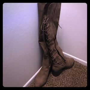 Knee high boots