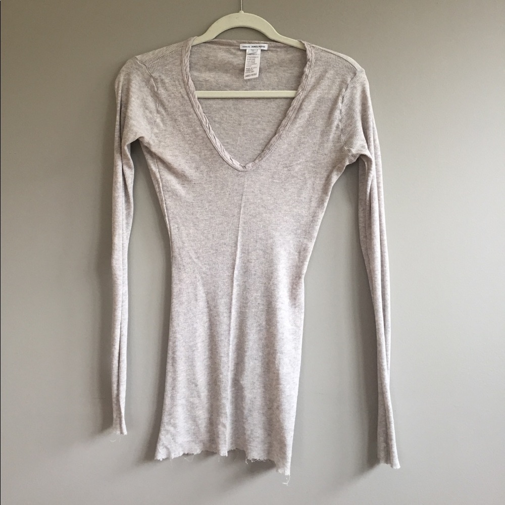 James Perse Cashmere/Cotton Shirt