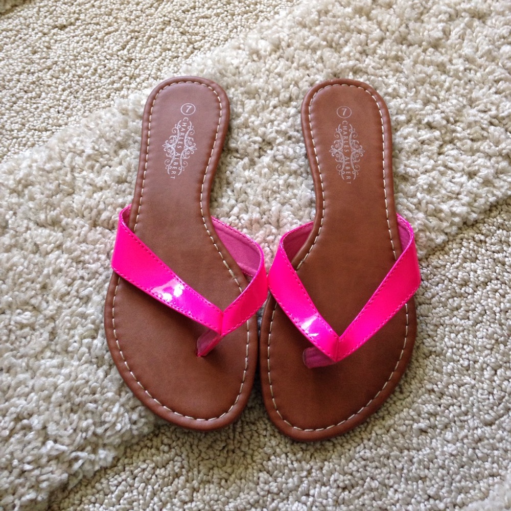 Charles Albert flip flops