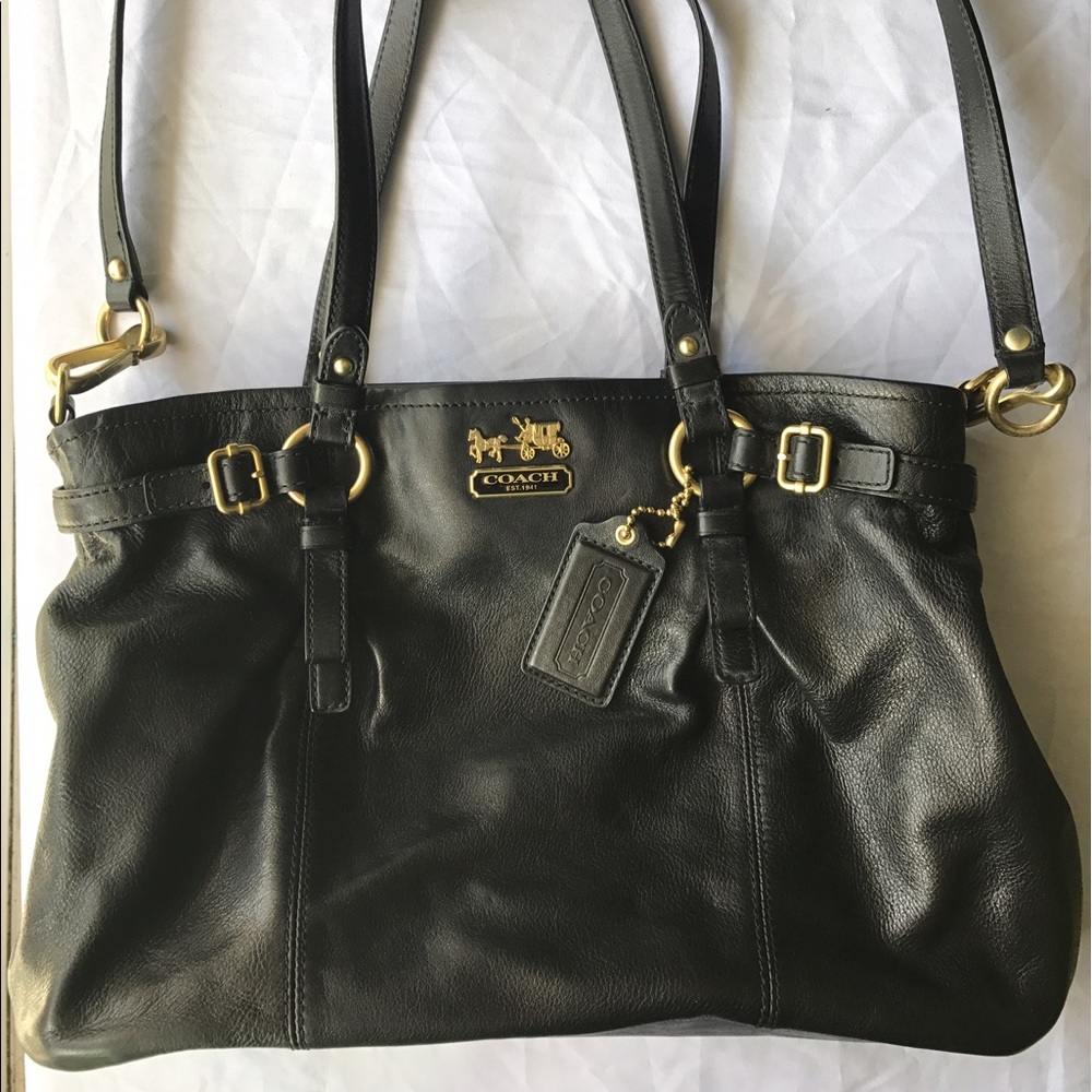 Coach Madison Carryall Black