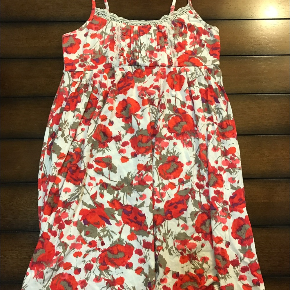 Poppy print Lounge Chemise