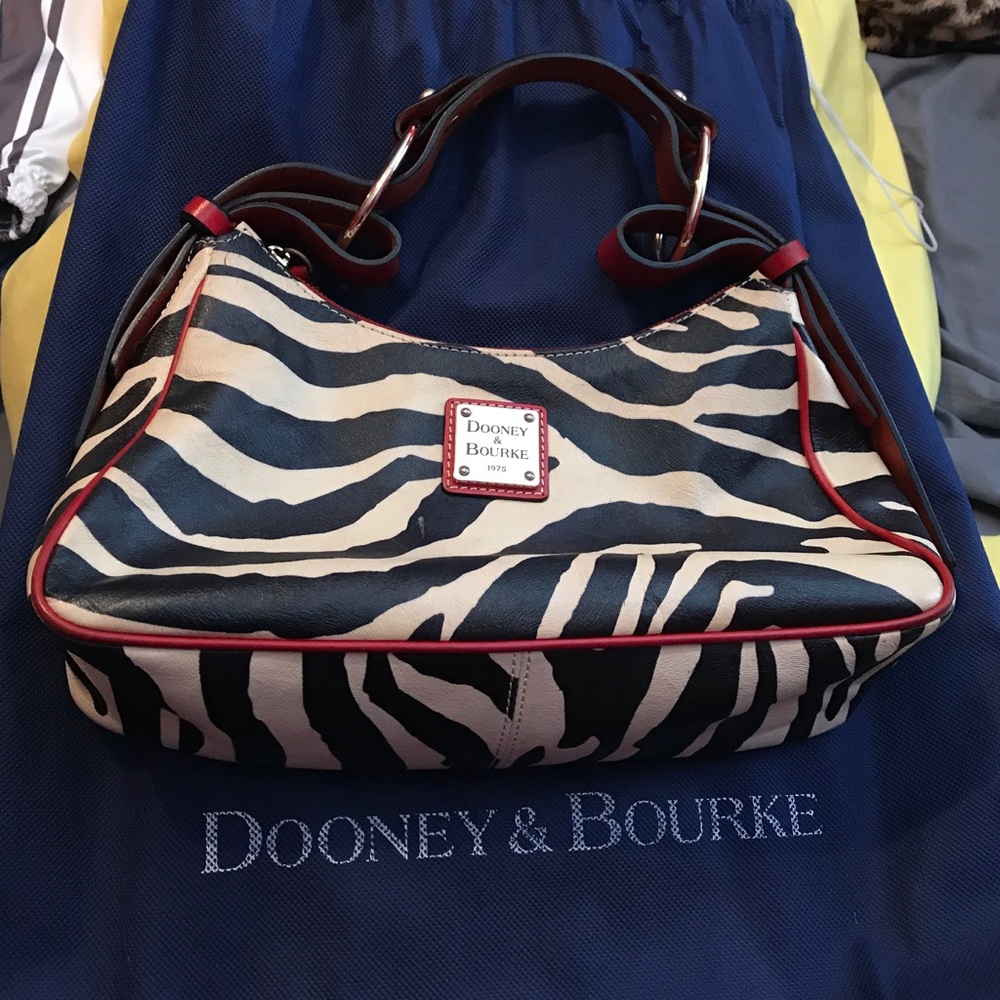 🎉REDUCED 🎉Authentic Dooney & Bourke Zebra