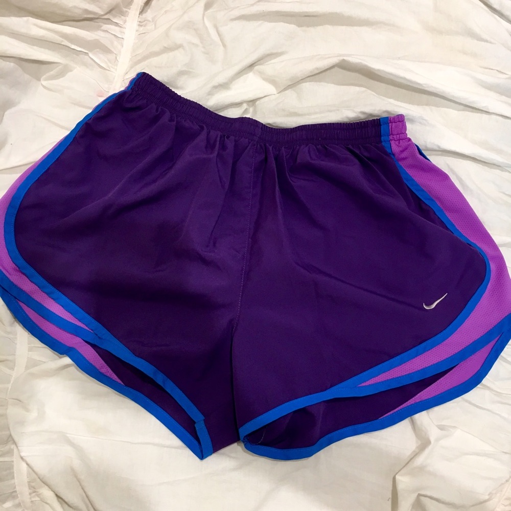 Purple Nike shorts!